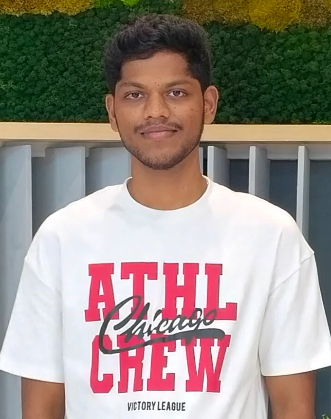 Manoj at a developer event in Bengaluru